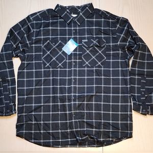 Columbia outdoor elements stretch flannel men's size 2X